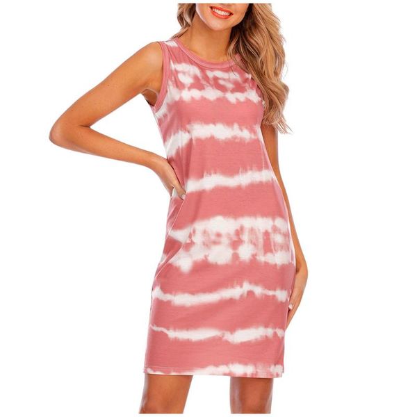 2020 new women's dresses fashion tie-dye round neck sleeveless loose casual summer dress for women vestido kobieta sukienka, Black;gray
2020 new women's dresses fashion tie-dye round neck sleeveless loose casual summer dress for women vestido kobieta sukienka, Black;gray