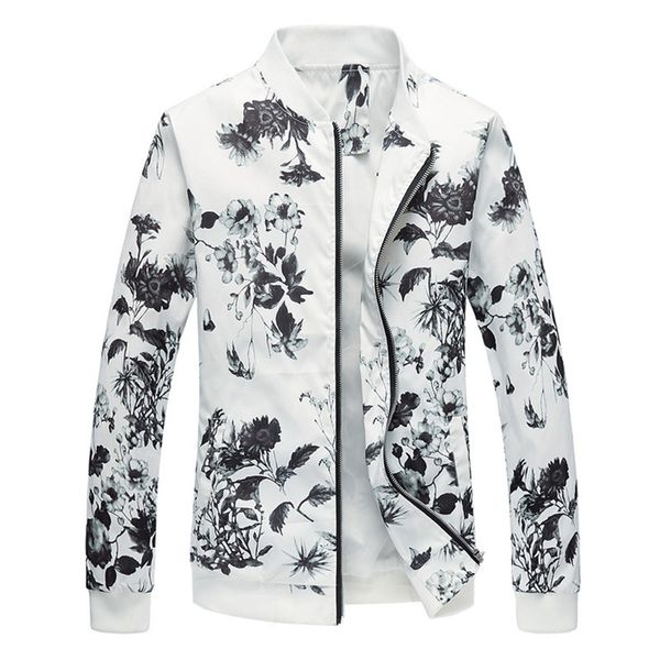 jacket men's autumn bomber jacket print long-sleeved handsome baseball suit slim sweatshirts queta masculino, Black;brown
jacket men's autumn bomber jacket print long-sleeved handsome baseball suit slim sweatshirts queta masculino, Black;brown