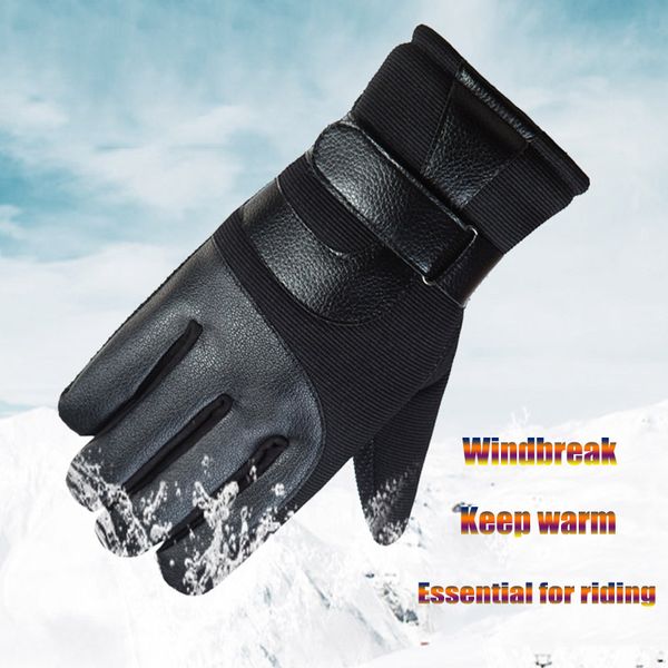 wholesale- gloves men winter warm windproof water resistant fleece lined outdoor sports gloves b2cshop
wholesale- gloves men winter warm windproof water resistant fleece lined outdoor sports gloves b2cshop