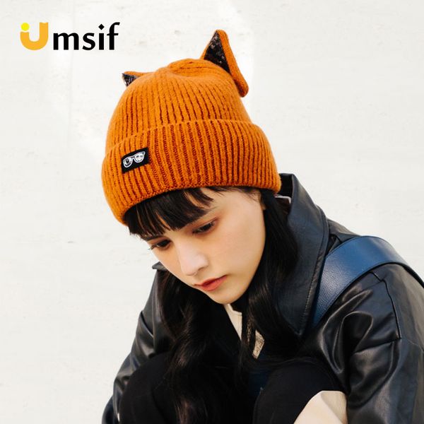 women sequins cat ears knitted beanie hats 2018 new winter solid color bow hat for women warm thicken fleece skullies & beanies, Blue;gray
women sequins cat ears knitted beanie hats 2018 new winter solid color bow hat for women warm thicken fleece skullies & beanies, Blue;gray