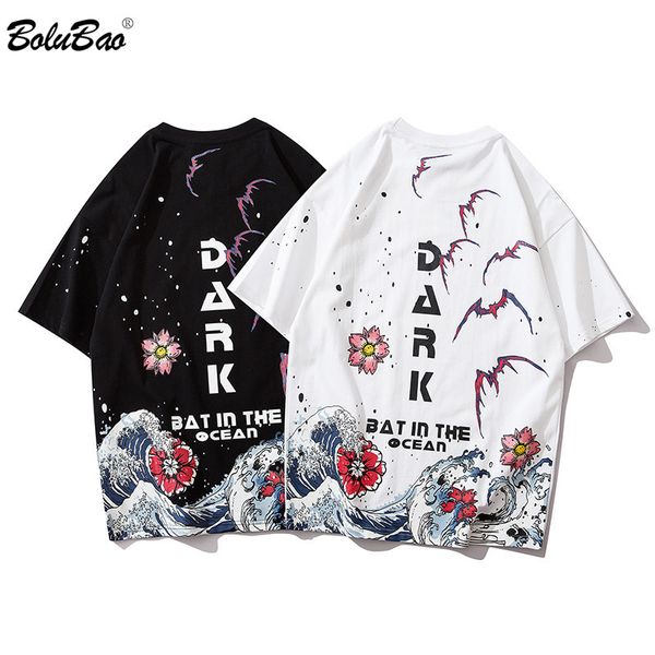 bolubao men's print cotton t-shirt fashion brand men hip hop loose high street male japanese style t shirts, White;black
bolubao men's print cotton t-shirt fashion brand men hip hop loose high street male japanese style t shirts, White;black