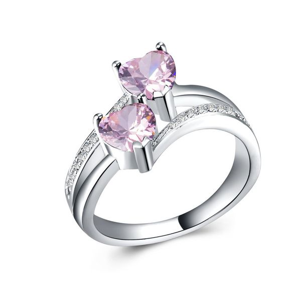 lady zircon ring double heart shaped gemstone platinum plated ring ornament wedding & party jewelry gift 6/7/8/9/10, Golden;silver
lady zircon ring double heart shaped gemstone platinum plated ring ornament wedding & party jewelry gift 6/7/8/9/10, Golden;silver