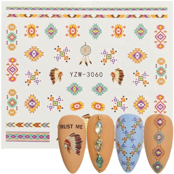 2020 new nail art sticker lace motifs feather dreamcatcher diy water transfer sliders for manicure decorations tool, Black
2020 new nail art sticker lace motifs feather dreamcatcher diy water transfer sliders for manicure decorations tool, Black