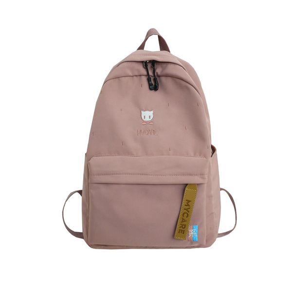 pink teen backpack for girls school bag nylon women back pack casual cute city simple backbag preppy style school bagpack
pink teen backpack for girls school bag nylon women back pack casual cute city simple backbag preppy style school bagpack