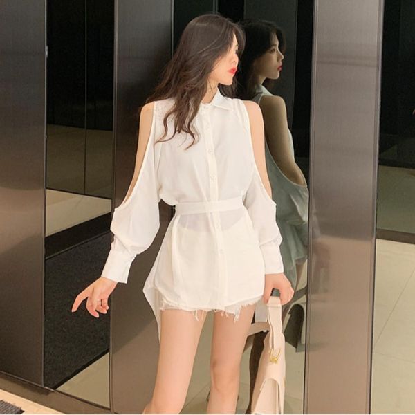 french-style light mature lady temperament design sense minority heart machine off-shoulder long-sleeved polo collar shirt dress women, White;black
french-style light mature lady temperament design sense minority heart machine off-shoulder long-sleeved polo collar shirt dress women, White;black