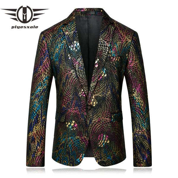 plyesxale men blazer 2019s lim fit fancy blazers for men stage costumes for singers prom blazers mens paisley suit jacket q254, White;black
plyesxale men blazer 2019s lim fit fancy blazers for men stage costumes for singers prom blazers mens paisley suit jacket q254, White;black