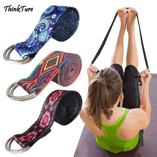 women yoga stretch strap multi-colors printed d-ring buckle belt gym exercise rope waist leg resistance fitness bands yoga belt
women yoga stretch strap multi-colors printed d-ring buckle belt gym exercise rope waist leg resistance fitness bands yoga belt