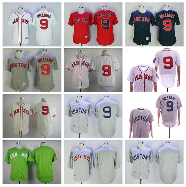 men vintage baseball 9 ted williams jersey retire 1936 1939 team all stitched beige navy blue grey white red flexbase cool base, Blue;black
men vintage baseball 9 ted williams jersey retire 1936 1939 team all stitched beige navy blue grey white red flexbase cool base, Blue;black