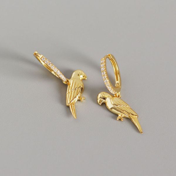 new hiphop punk animal bird pendant drop earrings 100% 925 sterling silver zircon circle parrot dangle earring for women
new hiphop punk animal bird pendant drop earrings 100% 925 sterling silver zircon circle parrot dangle earring for women