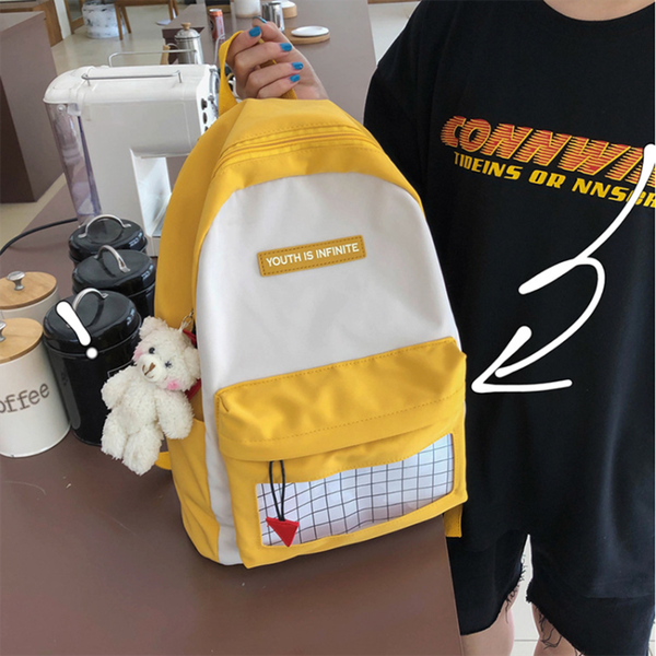 solid color shoulder bags waterproof nylon backpacks three-dimensional bag transparent pouch cute girl bags travel
solid color shoulder bags waterproof nylon backpacks three-dimensional bag transparent pouch cute girl bags travel
