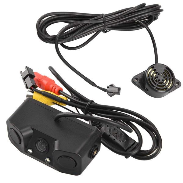 3 in 1 car parking sensors with backup rear camera no drill no damage to car led light sensor detector buzzer alarm park
3 in 1 car parking sensors with backup rear camera no drill no damage to car led light sensor detector buzzer alarm park
