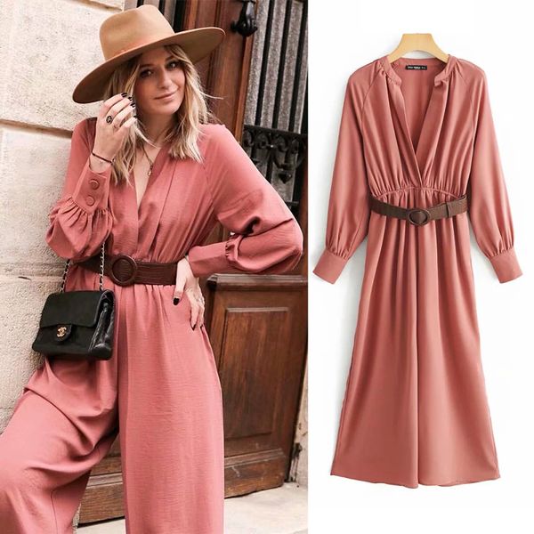 vintage women rust red jumpsuits with belts for ladies 2020 spring-summer elegant long rompers loose girls chic jumpsuit clothes, Black;white
vintage women rust red jumpsuits with belts for ladies 2020 spring-summer elegant long rompers loose girls chic jumpsuit clothes, Black;white