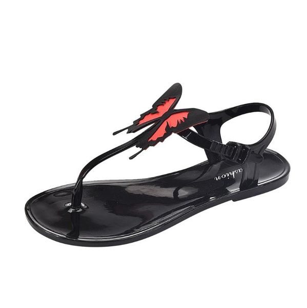 sagace summer sandals women shoes butterfly buckle strap breathable slipper flat non-slip open toe shoes zapatos de mujer, Black
sagace summer sandals women shoes butterfly buckle strap breathable slipper flat non-slip open toe shoes zapatos de mujer, Black