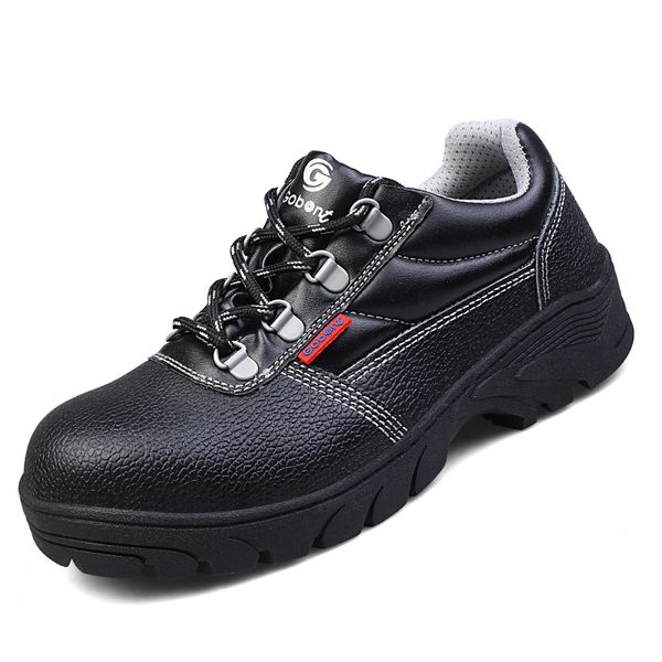 new design mens large size steel toe covers work safety shoes soft leather worker shoe tooling security boots zapatos hombre man, Black
new design mens large size steel toe covers work safety shoes soft leather worker shoe tooling security boots zapatos hombre man, Black