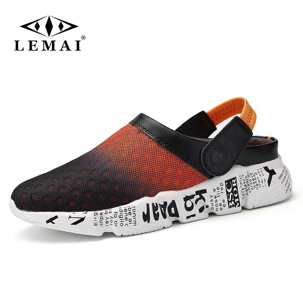 lemai eva men slip on garden shoes lightweight beach sandals for men sneakers slippers shoes, Black
lemai eva men slip on garden shoes lightweight beach sandals for men sneakers slippers shoes, Black