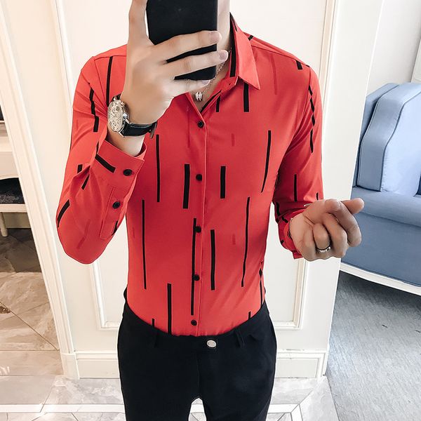 quality men's striped shirt 2020 new long sleeve slim business casual classic stripe camisa men's social evening dress shirt 5xl, White;black
quality men's striped shirt 2020 new long sleeve slim business casual classic stripe camisa men's social evening dress shirt 5xl, White;black