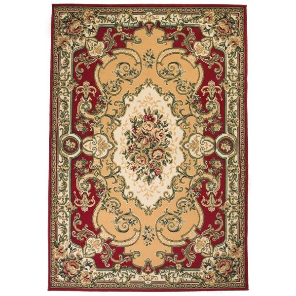 восточные ковры персия дизайн 160x230 cm красный / бежевый другой домашний текстиль