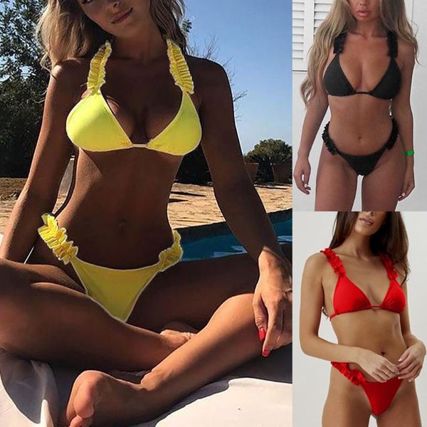 women's swimming suit bikini swimsuit women flouncing bandage bikini set brazilian swimwear beachwear swimsuit
women's swimming suit bikini swimsuit women flouncing bandage bikini set brazilian swimwear beachwear swimsuit
