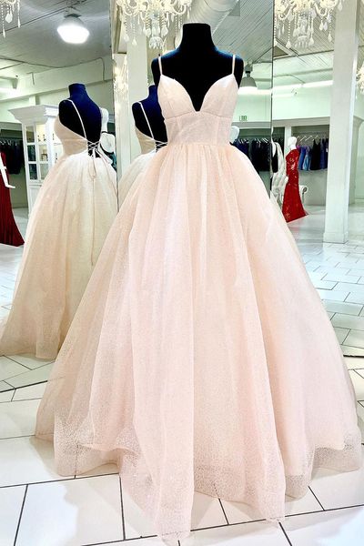 charming spaghetti straps v-neck prom gown sparkle lace tulle lace-up back long evening dress custom made, Black;red
charming spaghetti straps v-neck prom gown sparkle lace tulle lace-up back long evening dress custom made, Black;red