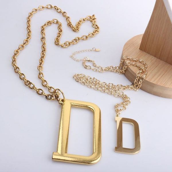 titanium gold sweater necklace famous letter d retro big necklace exaggerate for women for man stud fashion jewelry gift, Silver
titanium gold sweater necklace famous letter d retro big necklace exaggerate for women for man stud fashion jewelry gift, Silver