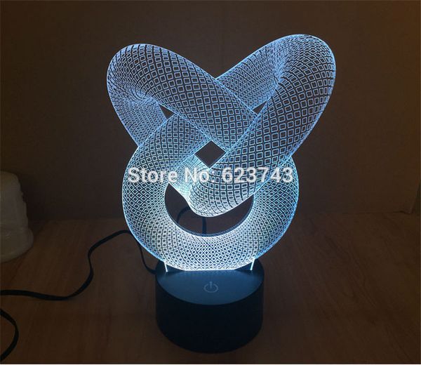 1 piece 3d color changeable spiralism night lamp 3d led mood lamp led decoration lighting
1 piece 3d color changeable spiralism night lamp 3d led mood lamp led decoration lighting