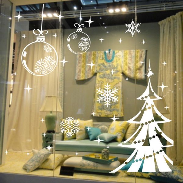 sticker white snowflake merry christmas tree vinyl wall glass window decoration decals diy home decor murals removable m-161
sticker white snowflake merry christmas tree vinyl wall glass window decoration decals diy home decor murals removable m-161