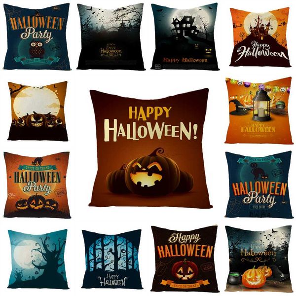 lychee diy happy halloween night printed cushion case linen 45x45cm cushion cover for bedroom home office
lychee diy happy halloween night printed cushion case linen 45x45cm cushion cover for bedroom home office