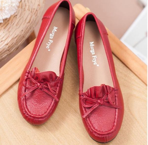 women's shoes in spring and autumn slope heel round head bowknot anti-skid of soft mother @asd691, Black
women's shoes in spring and autumn slope heel round head bowknot anti-skid of soft mother @asd691, Black