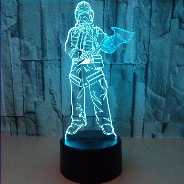 pattern fireman second gram force 3d illusion lamp vision three-dimensional lamp touch 3d lamp colorful gradual change small night-light
pattern fireman second gram force 3d illusion lamp vision three-dimensional lamp touch 3d lamp colorful gradual change small night-light