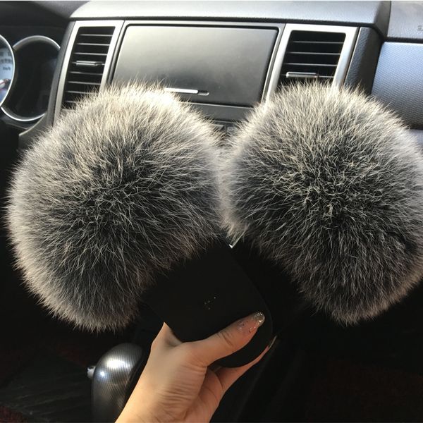 2019 women fur slippers luxury real fur beach sandal shoes fluffy comfy furry flip flops for women big size, Black
2019 women fur slippers luxury real fur beach sandal shoes fluffy comfy furry flip flops for women big size, Black