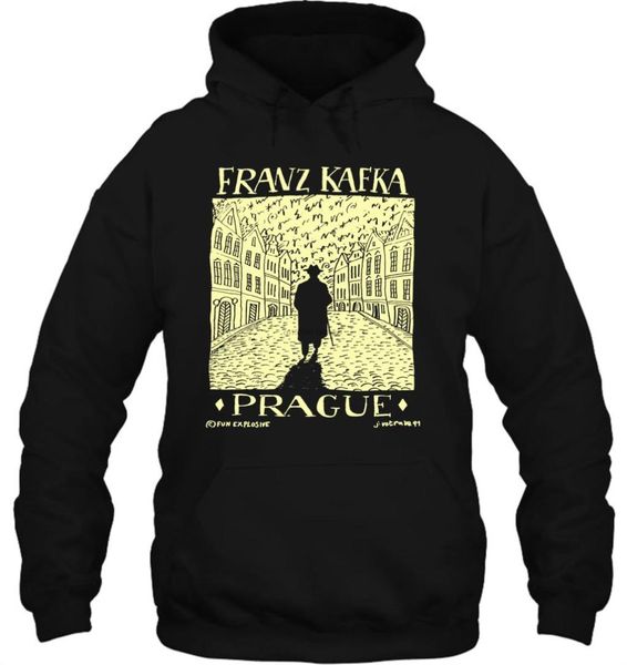 men hoodie rare vintage 90s franz kafka prague artwork museum art drawing new women streetwear, Black
men hoodie rare vintage 90s franz kafka prague artwork museum art drawing new women streetwear, Black