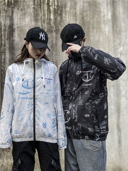 new windbreaker zip jacket men women jackets designer brand chαmpsuo couple hooded jacket hoodie sweater luxury jacket, Black;brown
new windbreaker zip jacket men women jackets designer brand chαmpsuo couple hooded jacket hoodie sweater luxury jacket, Black;brown