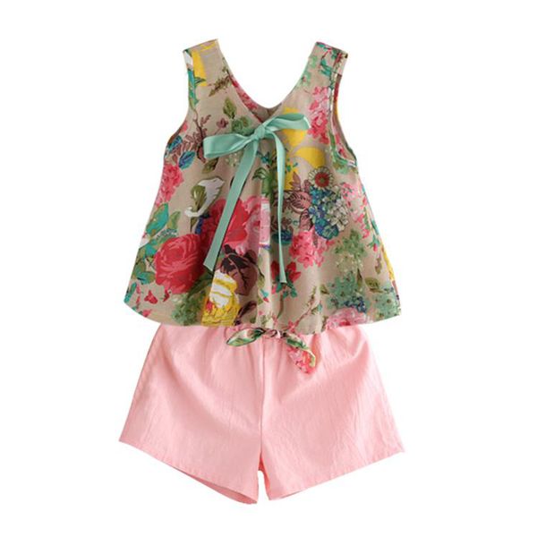 floral girls clothes summer new casual kids suits for girls 2019 flower vest shorts pink shorts children princess clothing set, White
floral girls clothes summer new casual kids suits for girls 2019 flower vest shorts pink shorts children princess clothing set, White