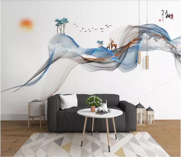 3d wallpaper custom p mural new chinese style hand drawn abstract lines ink landscape elk art canvas pictures wall tapestry 3d
3d wallpaper custom p mural new chinese style hand drawn abstract lines ink landscape elk art canvas pictures wall tapestry 3d