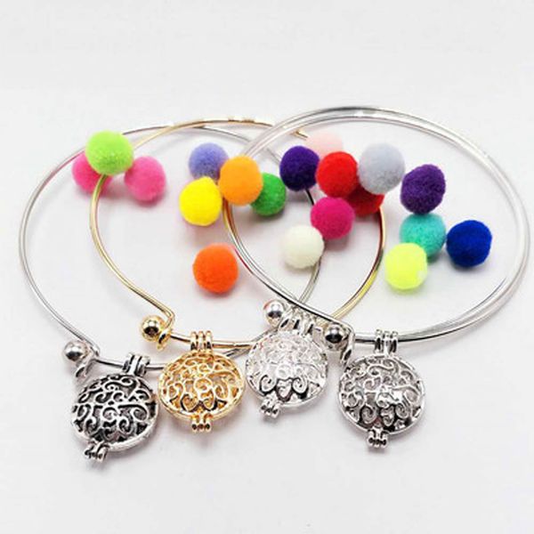 fashion bracelets & bangles for women essential oils perfume bracelet female jewelry ( balls are random, Golden;silver
fashion bracelets & bangles for women essential oils perfume bracelet female jewelry ( balls are random, Golden;silver