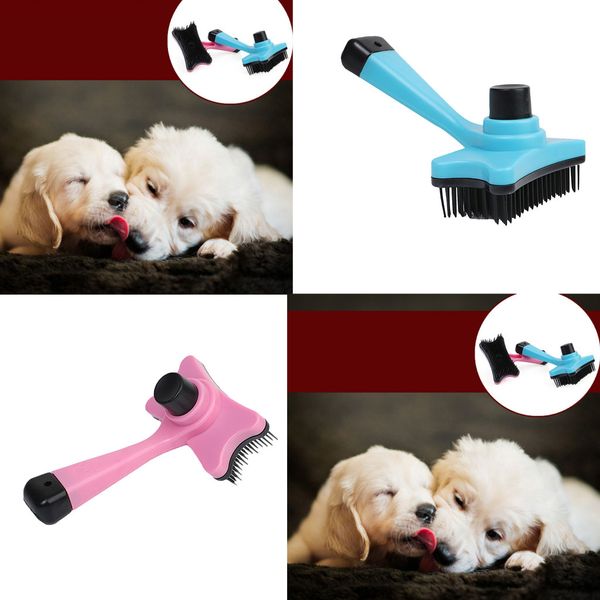 2шт пэт триммер груминг гребень щетка гребень грабли волосы линяют щетка для кошки собаки щенка, легко чистится 
2шт пэт триммер груминг гребень щетка гребень грабли волосы линяют щетка для кошки собаки щенка, легко чистится