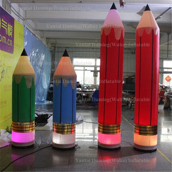 Decorative inflatable pencil tube lighting inflatable pencil tube for ale airblowing pencil tube
Decorative inflatable pencil tube lighting inflatable pencil tube for ale airblowing pencil tube