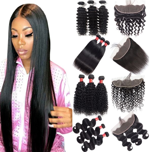 brazilian virgin hair 13x4 lace frontal and bundles body wave 4 pieces/lot human hair deep curly hair wefts with closure, Black;brown
brazilian virgin hair 13x4 lace frontal and bundles body wave 4 pieces/lot human hair deep curly hair wefts with closure, Black;brown