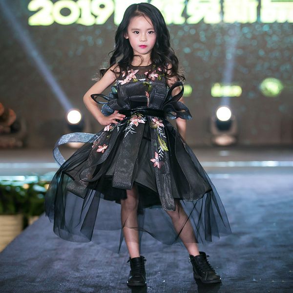 black flower girl dresses 2020 pung skirt girls first communion dresses for girls pageant for dress long, Red;yellow
black flower girl dresses 2020 pung skirt girls first communion dresses for girls pageant for dress long, Red;yellow