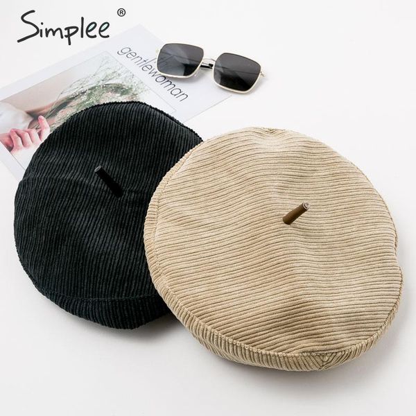 simplee vintage corduroy women beret cap casual warm autumn winter female painter hats fashion retro outwear ladies beanie caps, Blue;gray
simplee vintage corduroy women beret cap casual warm autumn winter female painter hats fashion retro outwear ladies beanie caps, Blue;gray