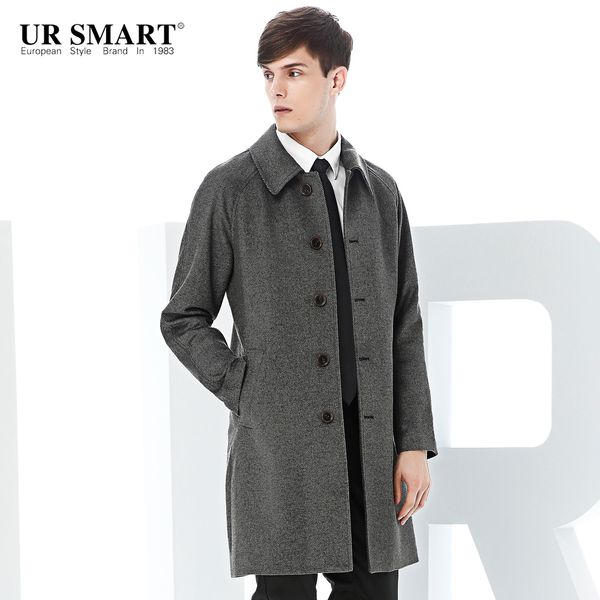 ursmart paragraph wool single-breasted men grows in men's wear coat lapel woolen cloth coat black and white stripes
ursmart paragraph wool single-breasted men grows in men's wear coat lapel woolen cloth coat black and white stripes