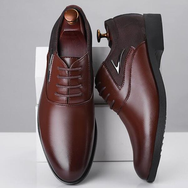 male formal oxford shoes men brogues shoes lace-up party business dress big plus size 38-48 lk-44, Black
male formal oxford shoes men brogues shoes lace-up party business dress big plus size 38-48 lk-44, Black