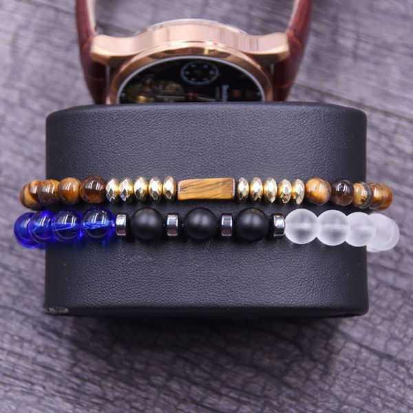 couple bracelet luxury charm bracelet men natural stone handmade beaded bracelets for women jewelry men pulseira, Black
couple bracelet luxury charm bracelet men natural stone handmade beaded bracelets for women jewelry men pulseira, Black