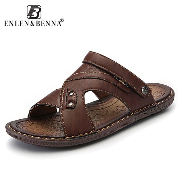 summer sandals for men sale leather beach breathable sandals comfortable soft slippers 2020 new big size 46 y200702, Black
summer sandals for men sale leather beach breathable sandals comfortable soft slippers 2020 new big size 46 y200702, Black