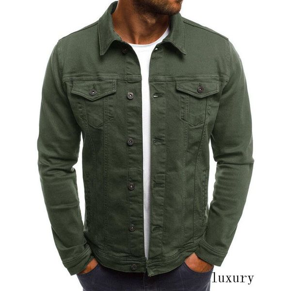mens brand designer jackets vintage solid color denim cowboy shirts male female winter thin jacket casual coat 2020 t5, Black;brown
mens brand designer jackets vintage solid color denim cowboy shirts male female winter thin jacket casual coat 2020 t5, Black;brown