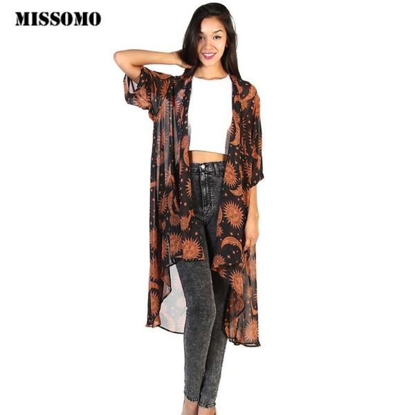 missomo women boho floral printed chiffon long blouse loose shawl kimono cardigan boho beach cover up shirt outwear swimsuit, Black;brown
missomo women boho floral printed chiffon long blouse loose shawl kimono cardigan boho beach cover up shirt outwear swimsuit, Black;brown