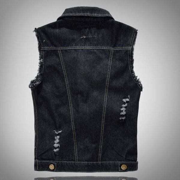 fashion mens motorcycle jean vest black ripped destroyed washed slim fit sleeveless denim jacket for men plus size 6xl, Black;white
fashion mens motorcycle jean vest black ripped destroyed washed slim fit sleeveless denim jacket for men plus size 6xl, Black;white
