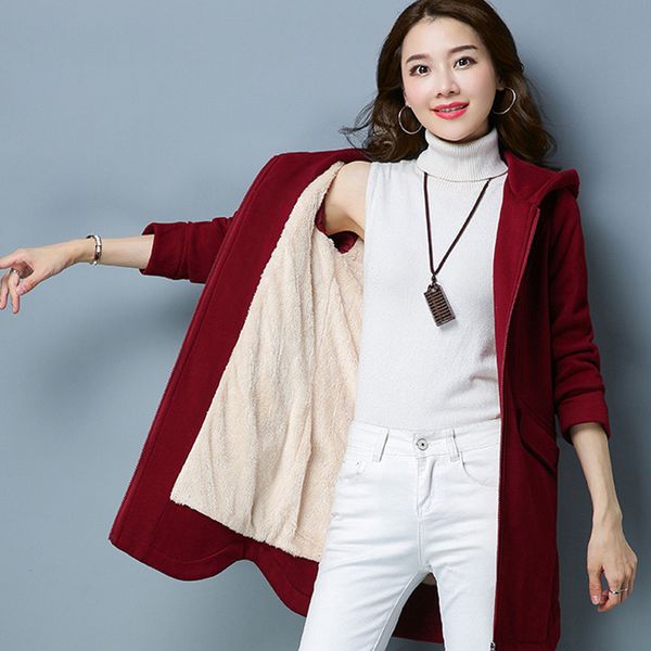 autumn winter jacket women coat warm hooded parka cotton padded coat plus size xxxl slim zipper outerwear jacket q598, Black
autumn winter jacket women coat warm hooded parka cotton padded coat plus size xxxl slim zipper outerwear jacket q598, Black