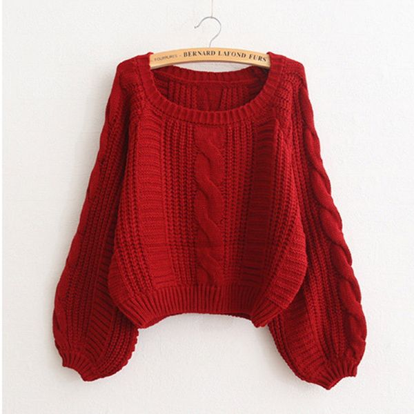 lasperal women pull o neck sweaters 2019 sweater women sweater jumper candy color harajuku chic short twisted pull girl, White;black
lasperal women pull o neck sweaters 2019 sweater women sweater jumper candy color harajuku chic short twisted pull girl, White;black