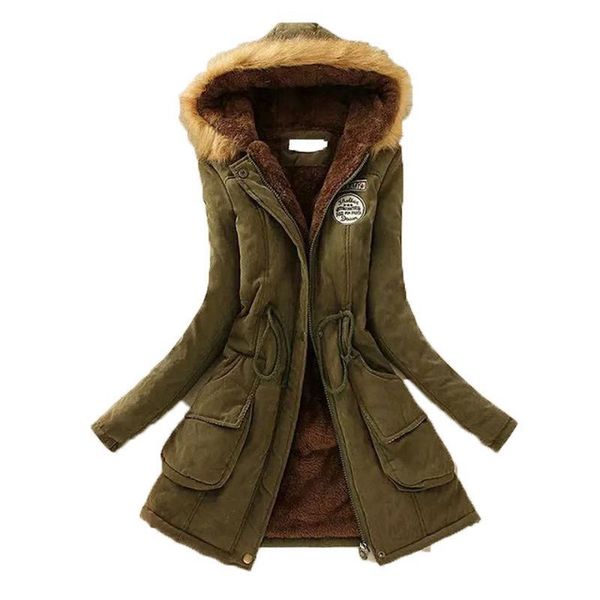 litthing 2019 women fluffy parkas female women coats thicken warm cotton winter hooded jackets outwear parkas plus size, Black
litthing 2019 women fluffy parkas female women coats thicken warm cotton winter hooded jackets outwear parkas plus size, Black